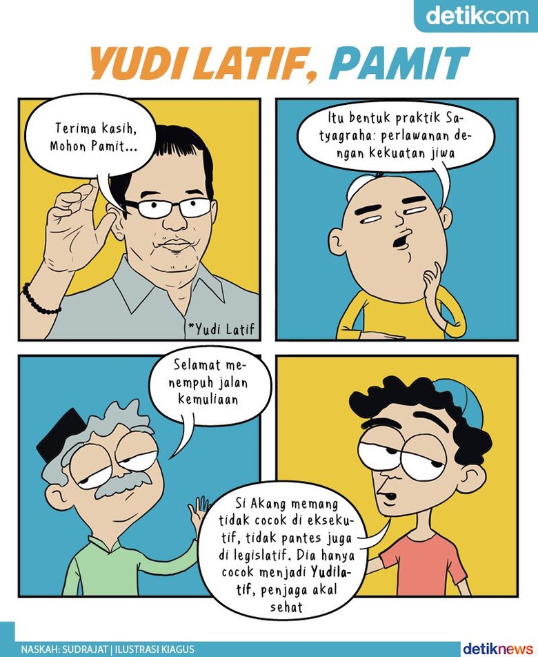 Tafsir Pengunduran Diri Yudi Latif