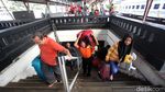 25.170 Pemudik Berangkat Melalui Stasiun Pasar Senen