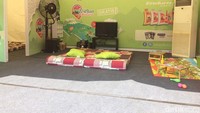 Pertamina hadirkan posko peristirahatan yang bertajuk Lesehan Enduro. Foto: Khairul Imam Ghozali