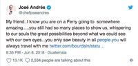 6 Chef Ternama di Dunia Ungkapkan Duka Kepergian Anthony Bourdain