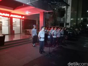 Polres Jaksel Gelar Apel Pengamanan Antisipasi Kejahatan di SOTR