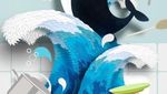 Seniman Ini Ciptakan Karya Seni yang Keren dari Kertas Warna