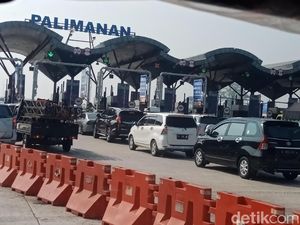Lepas dari Palimanan, Jalur Tol Ramai Lancar ke Arah Kanci