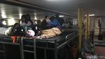 Potret Pemudik Naik Kapal, Bisa Tidur di Kasur Bertingkat