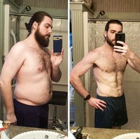 Banyak pria terlihat lebih tampan setelah menurunkan berat badan dan membentuk tubuhnya. Salah satunya pria yang turun 34 kg dalam waktu 17 bulan ini. Foto: viperstrike05/reddit.com