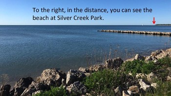 Ia menunjukkan titik terjauh di sebelah kanannya, yaitu Silver Creek Park. Foto: Imgur/Greg Pagel