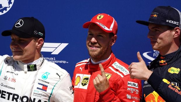 Sebastian Vettel Pole Position di F1 GP Kanada