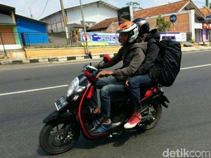 Jalur Mudik Ciamis Arah Jawa Tengah Didominasi Sepeda Motor