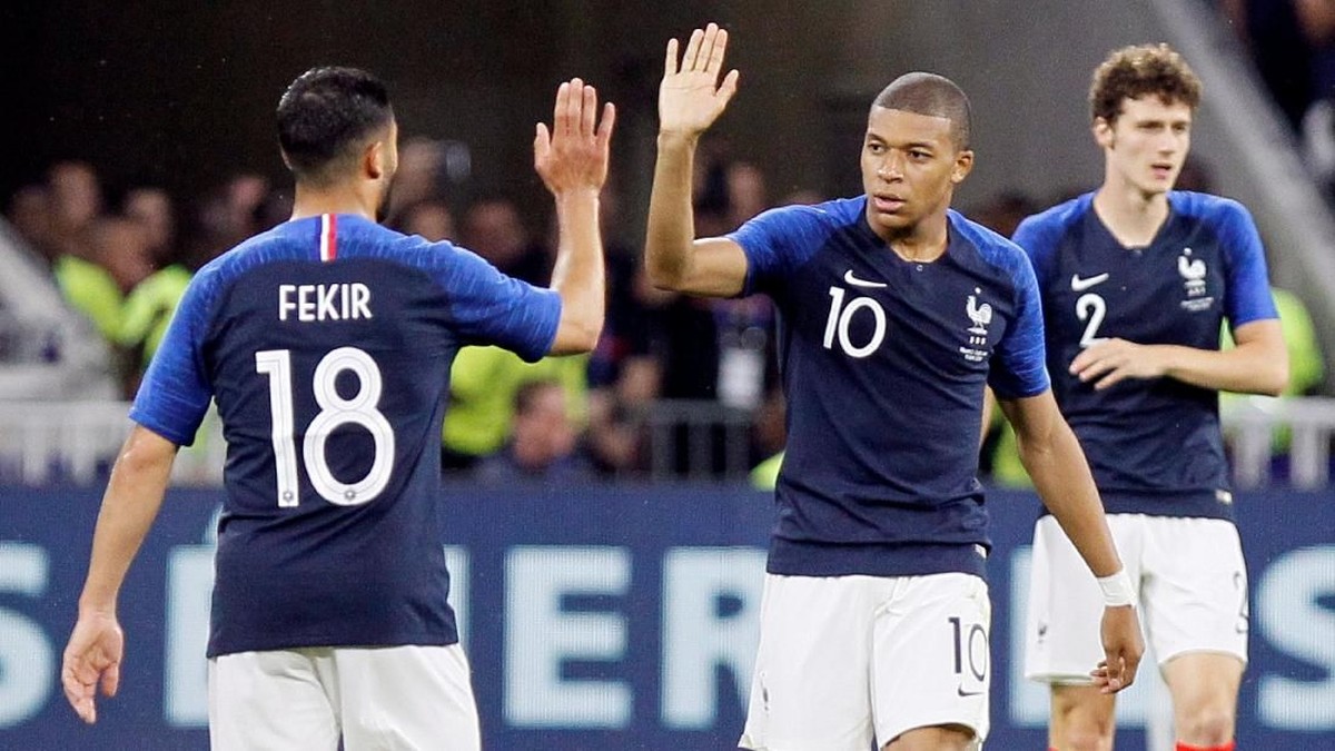 Skuat timnas Prancis di Piala Dunia 2018. (Foto: Emmanuel Foudrot/Reuters)