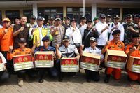 Naik Helikopter, Puan Tinjau Kesiapan Arus Mudik Lebaran 2018