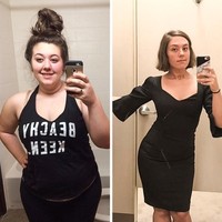 Banyak orang merayakan penurunan berat badan dengan mengunggah foto before-after mereka. Termasuk wanita ini yang telah lima tahun bergelut dengan kelebihan berat badan. Ia berhasil turun 34 kg berkat diet Keto. Foto: dexgirl/reddit.com