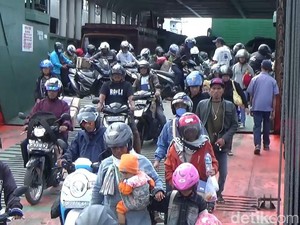 Hingga H-3 Lebaran, Ada 615 Ribu Pemudik Naik Kapal Laut