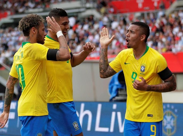 Utak-atik Formasi Brasil di Piala Dunia 2018