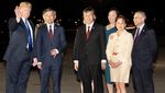 Trump Tiba di Singapura Jelang Pertemuan dengan Kim Jong Un