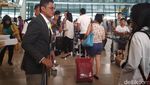 Pantau Layanan Mudik, Bos Garuda Blusukan ke Terminal 3 Soetta