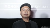 Raditya Dika saat ditemui di acara press screening film Target di kawasan Senayan, Jakarta Pusat, Sabtu (9/6) malam. Foto: Pool/Ismail/detikHOT