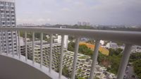 Panorama dari atas balkon (Shangri-La Singapore)