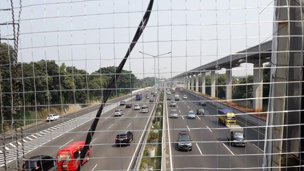 situasi di jembatan pondokgede