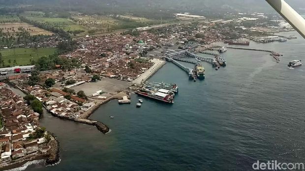 Arus mudik dipantau dari udara