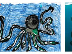 Keren! Ketika Monster Imajinasi Anak Diolah Desainer Grafis