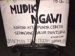 Guyonan Tulisan Mudik yang Bikin Ngakak