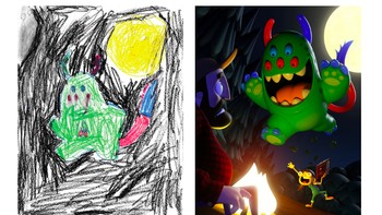 Adalah The Monster Project, mereka mengumpulkan para seniman grafis membuat projek bersama. Foto: themonsterproject.org