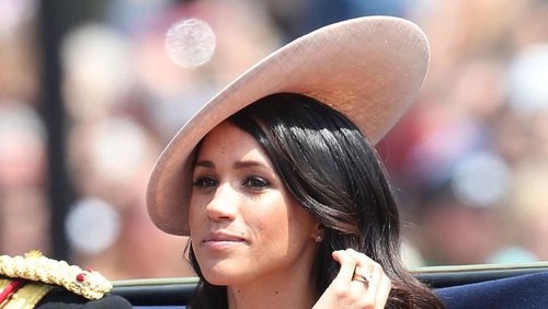 Makeup minimalis Lebaran ala Meghan Markle Foto: Getty Images Makeup minimalis Lebaran ala Meghan Markle Foto: Getty Images