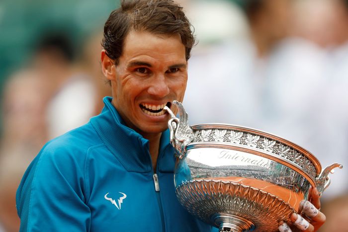 Rafael Nadal meraih titel ke-11 di Roland Garros. (Foto: Charles Platiau/Reuters) Rafael Nadal meraih titel ke-11 di Roland Garros. (Foto: Charles Platiau/Reuters)