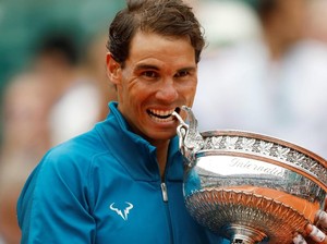 Angka-Angka Nadal Usai Juara di Roland Garros