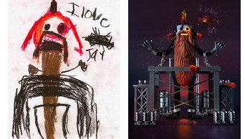 Dibuatnya proyek ini juga tidak terlepas kurangnya kesempatan anak-anak untuk mengeksplorasi kreativitasnya. Foto: themonsterproject.org