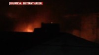 Kebakaran melanda apartemen milik majikan Sasha di Stockton, California. (Foto: Dok. Fox News)