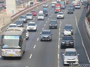1 Juta Lebih Kendaraan Keluar dari Jakarta hingga H-4 Lebaran