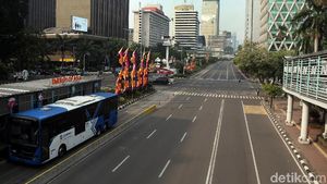 Asyik! Sudirman-Thamrin Lancar Jaya