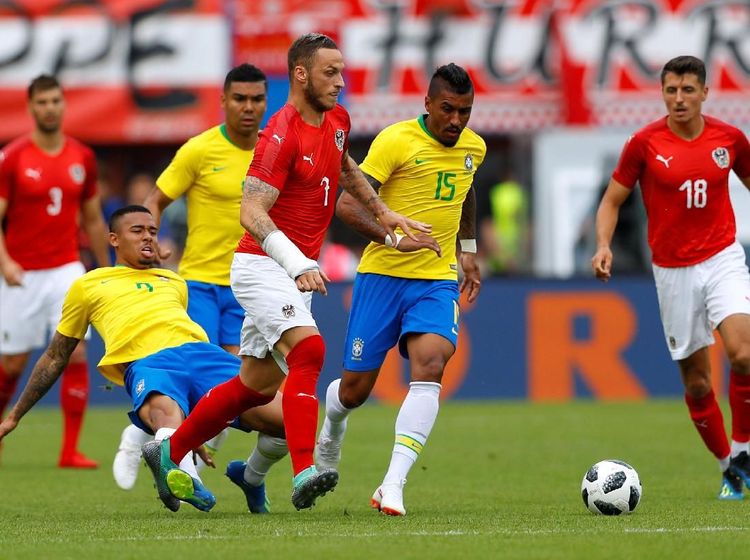Foto: Brasil Menangi Laga Ujicoba Terakhir Sebelum Piala Dunia 2018