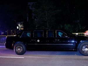 Donald Trump Punya Sniper di Rombongan Mobilnya