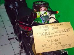 Guyonan Tulisan Mudik yang Bikin Ngakak