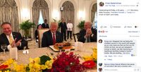 Trump Dapat Kejutan Ulang Tahun dari PM Lee