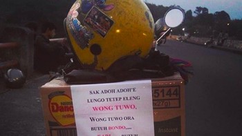Bu, aku pulang. Gitu katanya. Foto: Internet
