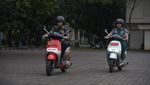 Paspampres Naik Motor Listrik