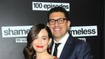 Gaun Merah Emmy Rossum nan Seksi