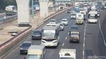 H-4 Lebaran Tol Jakarta Cikampek Lancar