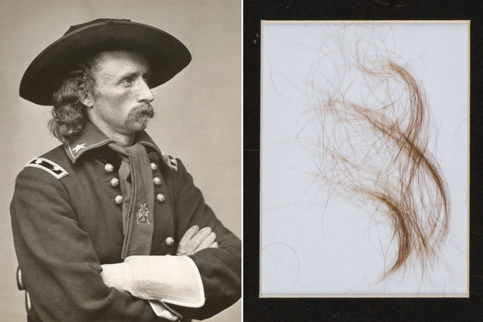 Rambut Komandan Kavaleri Perang Saudara di AS Laku Rp 175 Juta