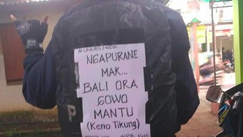 Ya, nggak bawa mantu karena ditikung. Foto: Internet