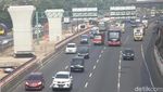 H-4 Lebaran Tol Jakarta Cikampek Lancar