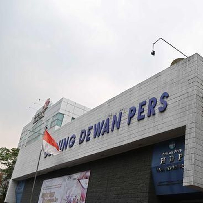 Gedung Dewan Pers, Jalan Kebon Sirih, Jakarta, Senin, 6 Oktober 2014. (CNN Indonesia/Adhi Wicaksono)