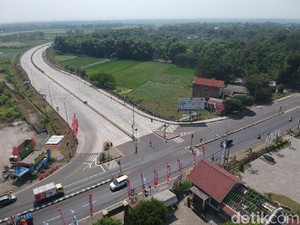H-4 Lebaran, Tol Jombang-Mojokerto dan Jalur Arteri Masih Lengang