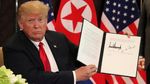 Melihat Tanda Tangan Kim-Trump di Pernyataan Bersama Usai KTT