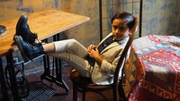 Necis abis pose Keefe Bazli Ardiansyah. Foto: Dok. Instagram/keefebazli