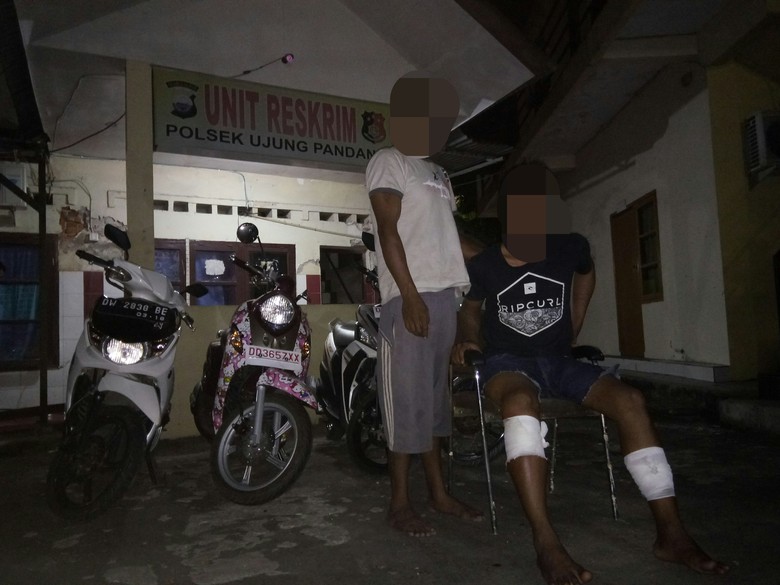 Polisi Tembak Anggota Sindikat Pencuri Motor di Makassar