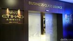 Foto: Lounge Mewah Kelas Bisnis Etihad di Abu Dhabi